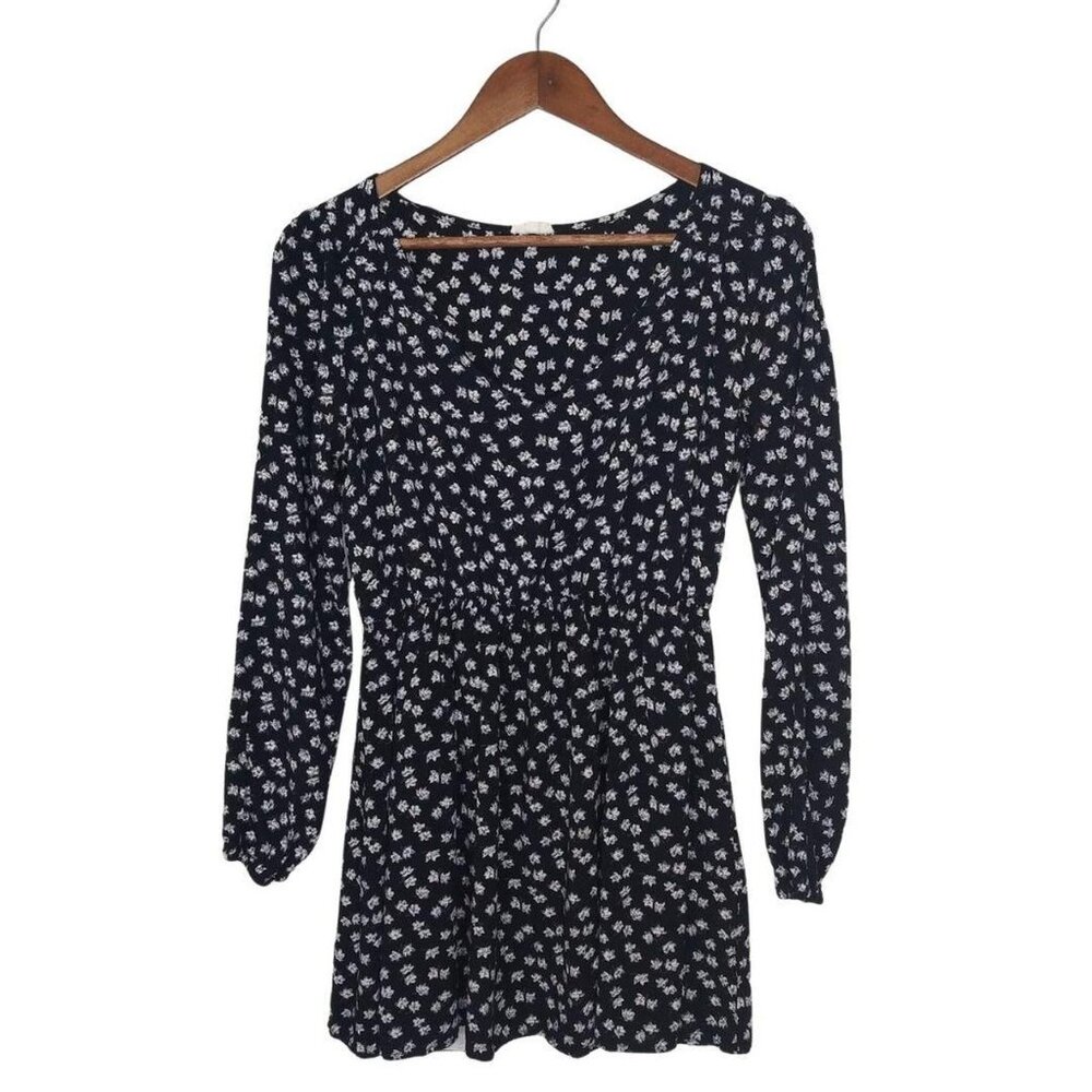 Women Blue and White Dress